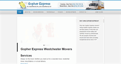 Desktop Screenshot of gopherexpress.com