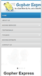 Mobile Screenshot of gopherexpress.com